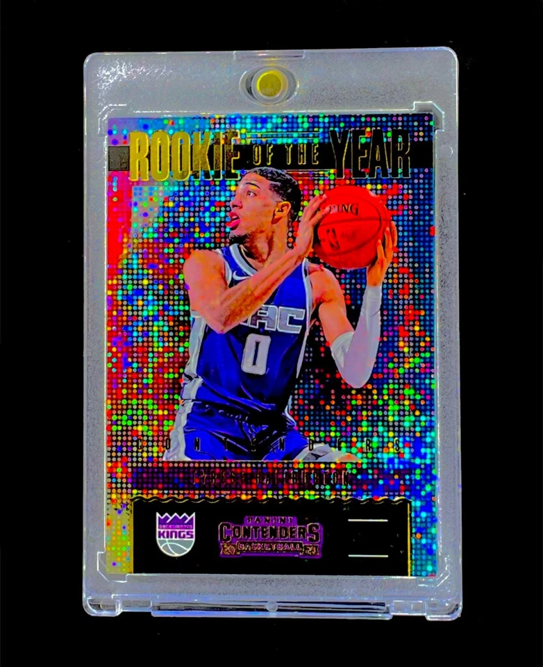 TYRESE HALIBURTON ROOKIE DISCO REFRACTOR SP Insert Rare Holo 2020-21 - PACERS - Image 1 of 4