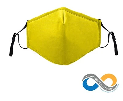 Mascarilla, Mascarilla con Alambre para Nariz, Mascarilla Facial de Tela, Mascarilla Facial Reutilizable y Lavable Foto 1 de 4