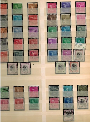 US Regular Collection from SC 803 w/5$ + Cancels & Perfs 37 Pages - Image 1 of 4