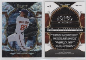 2023 Panini Select Concourse Scope Prizm Jackson Holliday #39