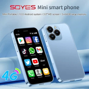 Android Mini Smartphone Unlocked 4G 3" Cell Phone Full Netcom Quad Core 2+16GB - Picture 1 of 27