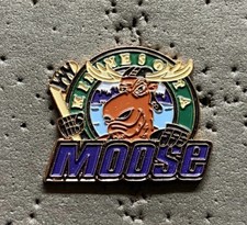 Minnesota Moose 1994-1996 Logo IHL Hockey Pin