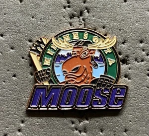Minnesota Moose 1994-1996 Logo IHL Hockey Pin - Imagen 1 de 2