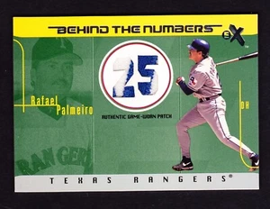 2003 E-X BEHIND THE NUMBERS GAME JERSEY 99 #BTNGU-RP RAFAEL PALMEIRO 66/99 - Picture 1 of 3