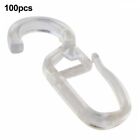 Convenient For Curtain Hooks Pack Of 100 Clipon Hooks With Click Design