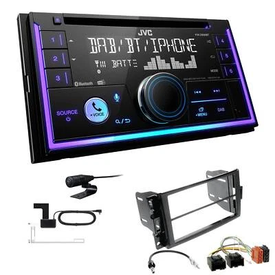 JVC 2-DIN MP3 Autoradio Bluetooth DAB+ für Chevrolet Corvette 2005-2013 - Bild 1 von 4