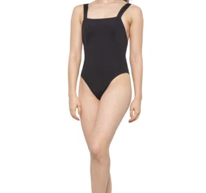 Tavik Tanya Black Swimsuit One Piece Womens Sz Small S Quiet Luxury USA New $152 - Picture 1 of 8