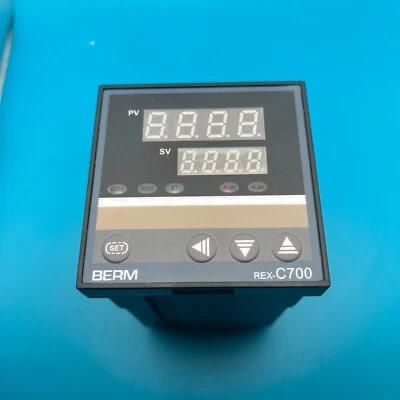 BERM RKC Temperature Controller REX-C700FK02-M * AN 220V AC 50Hz/60Hz Relay - Image 1 of 4