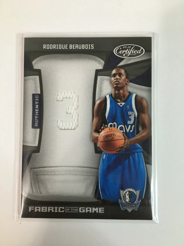 F111,390 2009-10 Certified Fabric of the Game Jersey Number Rodrigue Beaubois/99 - Image 1 of 1