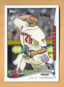 JULIO TEHERAN ATLANTA BRAVES #89 - TOPPS OPENING DAY NM-MT 2014 - Picture 1 of 2