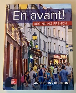 En Avant! Beginning French Third Edition by Anderson, Bruce - Picture 1 of 1