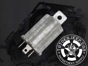 CENTRALE CLIGNOTANT METAL 3 PLOTS 12V . jeep willys m201 dodge us ww2 - Imagen 1 de 4