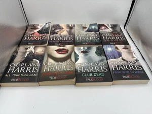 Charlaine Harris Buchpaket x 8 True Blood HBO Vampire Mysteries Serie Bücher - Bild 1 von 2