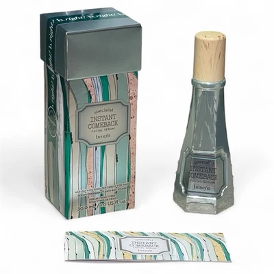 Suero facial especializado Benefit Cosmetics “Instant Comeback” - NUEVO - ¡TAMAÑO COMPLETO! Foto 1 de 4