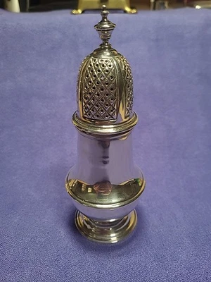 Antique Silver Sugar Castor London 1957 107g Mills & Hersey Hallmarked - Image 1 of 4
