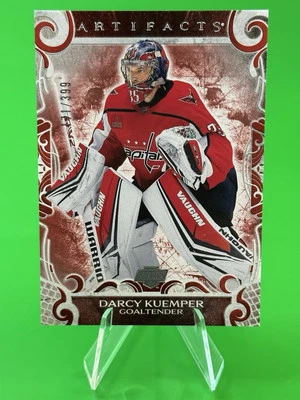 ❄️❄️2024-25 Upper Deck Artifacts Ruby #113 Darcy Kuemper 171/399, Capitals!!❄️❄️ - Image 1 of 4