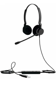 Jabra BIZ 2300 Duo USB Corded Headset with 3-way Noise Cancelling Microphone - Picture 1 of 2