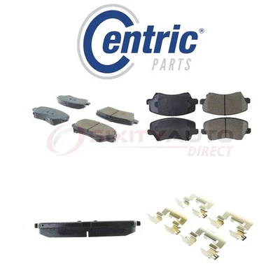 Centric Posi Quiet Ceramic Brake Pads w Shims for 2017 Hyundai Elantra GT kr Foto 1 de 4