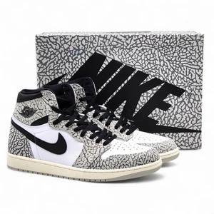 ​Nike Air Jordan 1 Retro OG Alto Blanco Cemento DZ5485-052 EU 47 US 12.5 NUEVO SIN CAJA - Imagen 1 de 8