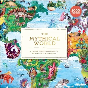 The Mythical World: A Jigsaw Puzzle Filled with Fantastical Creatures by Good Wi - Picture 1 of 1