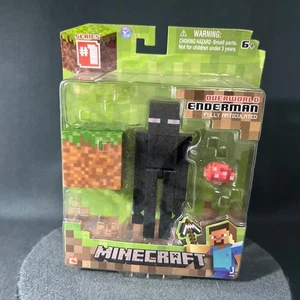 Minecraft Series 1 Overworld Enderman Action Figure 2013 Jazwares Mojang - Picture 1 of 15
