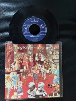 Band Aid "Do They Know It's Christmas?"HOLLAND 7" PS - Image 1 of 2