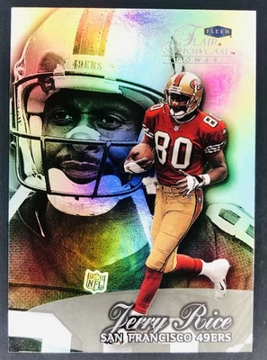 Fleer Flair Showcase Power Jerry Rice Row 1999 1 asiento 25 Foto 1 de 2