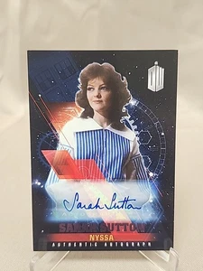 SARAH SUTTON as Nyssa, Autograph DOCTOR WHO Timeless # 15/25 - Picture 1 of 3