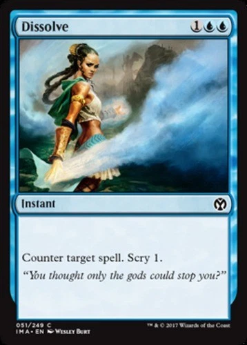 Dissolve - Foil - Iconic Masters #051/249 MTG Magic The Gathering - Image 1 of 1