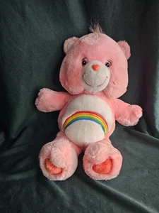 Vintage 2002 Care Bears Cheer Bear Stuffed Animal Plush Toy 12"  - Picture 1 of 5