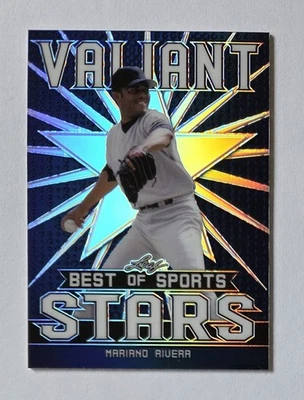 Mariano Rivera 2020 Leaf Best of Sports Valiant Stars Blue /25 #VS-13 HOF - Image 1 of 4