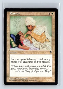 (4x) REMEDY – MTG Magic the Gathering Card – Visions – Common - Picture 1 of 6