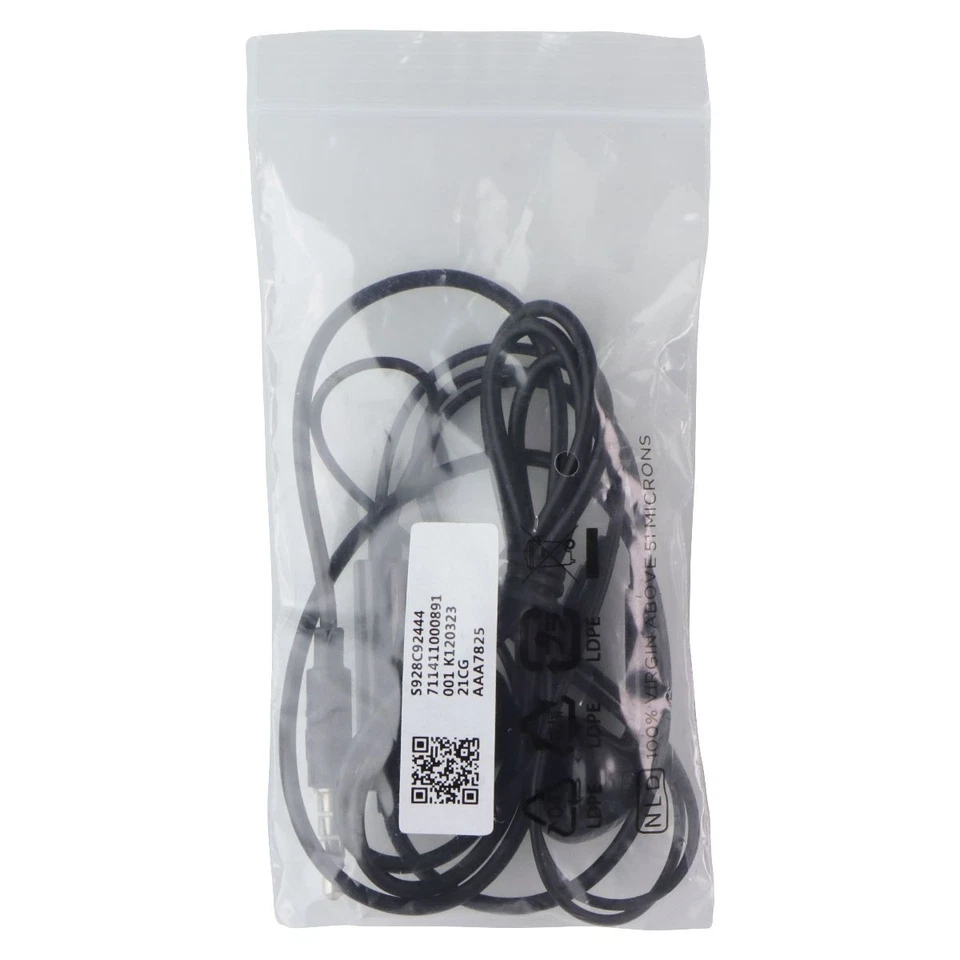 Cuffie Wired Motorola 2-S 3.5MM Con Microfono - Nere (S928C92444) - Immagine 1 di 2