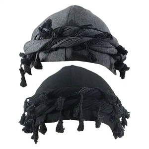 Turbante Durag para Hombres Unisex Satén Seda Forrado Turbante Elástico Envoltura para la Cabeza Bufanda - Imagen 1 de 11