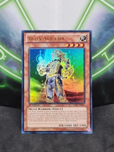 Yugioh Bujin Arasuda LVAL-EN026 Ultra Raro 1ª Edición Casi Nuevo - Imagen 1 de 2