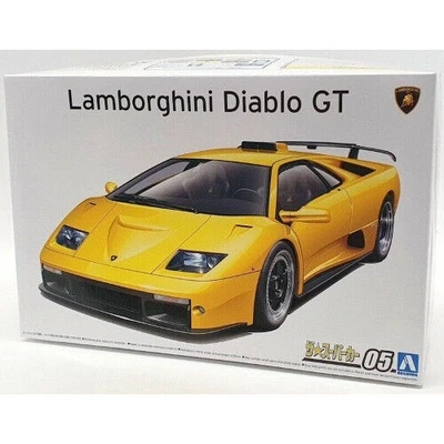 AOSHIMA '99-Lamborghini Diablo GT, Kit di montaggio in plastica, scala 1/24 - Immagine 1 di 4