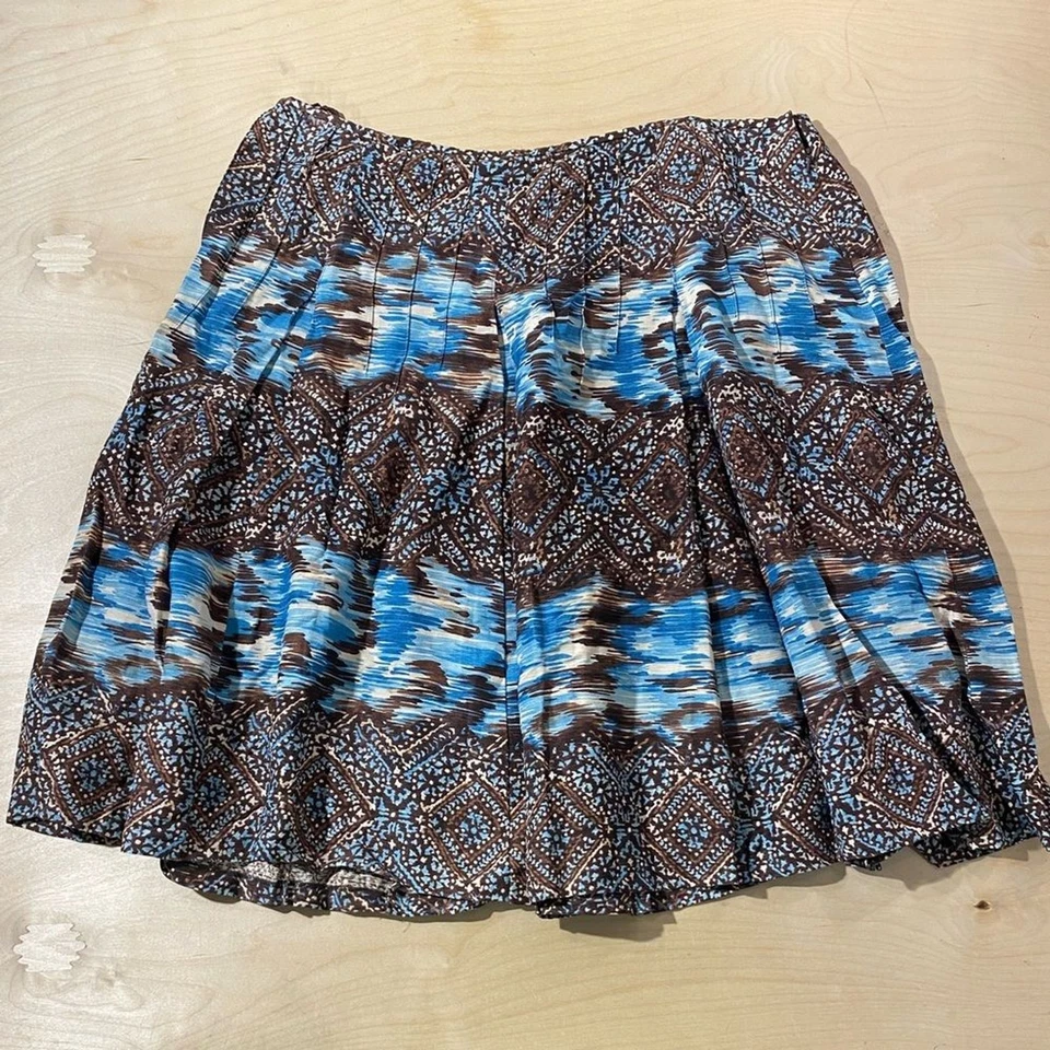 Falda Nine West Azul y Marrón 20W (GL) Foto 1 de 4
