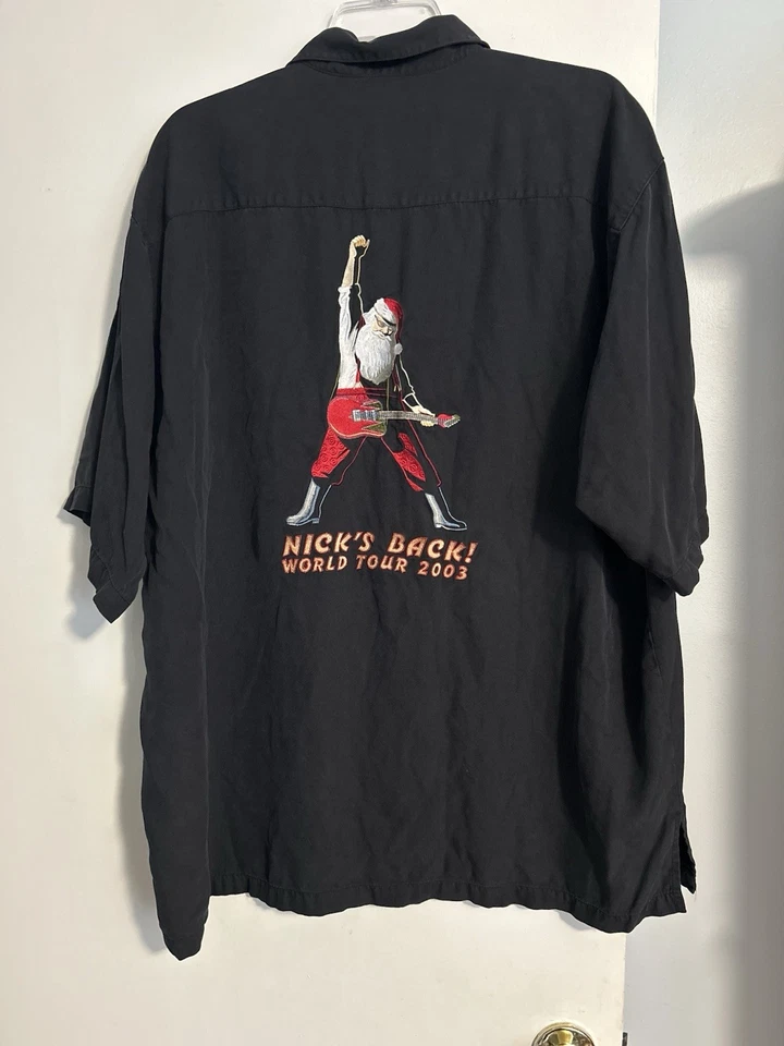 Vintage Men’s Christmas Button Up Tori Richard Size 2 Xl - Изображение 1 из 4