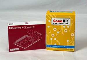Raspberry Pi 4 Model B 2gb + Canakit 2.5A Power Supply - Afbeelding 1 van 3