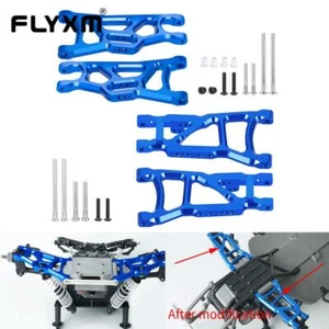 Flyxm Aluminiumlegierung Schwinge vorne hinten unten für 1/10 TRAXXAS Slash 2WD - Bild 1 von 15