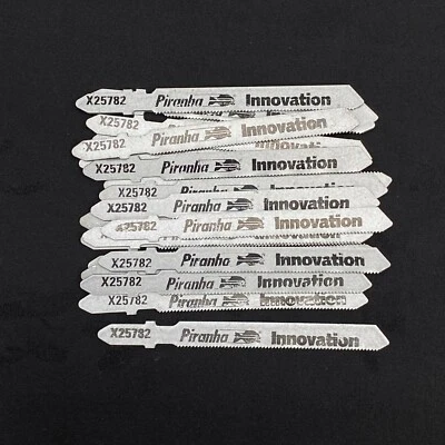 20 Piranha X25782 Innovación HSS Hojas Sierra Caladora Metal Corte < 5mm - Image 1 of 3