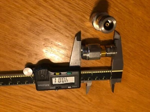 SUHNER APC FEMALE 7 mm to N-type FEMALE PRECISION ADAPTER - Picture 1 of 5