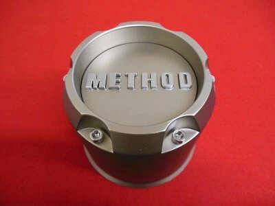 Tapa central de rueda personalizada METHOD RACE WHEELS plateada CP-1717B140 Foto 1 de 3