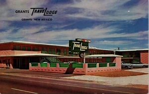 Postal de Grants Exterior Travel Lodge Motor Hotel Uranio Capitol Nuevo México - Imagen 1 de 2