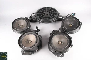 00-03 Altavoces de sonido puerta Mercedes W220 S430 S600 Juego completo de 5 2208200602 FABRICANTE DE EQUIPOS ORIGINALES - Imagen 1 de 12