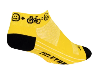 Socks - SockGuy - Cycle Therapy S/M Women's 1" Cycling/Running NEW - Image 1 of 4