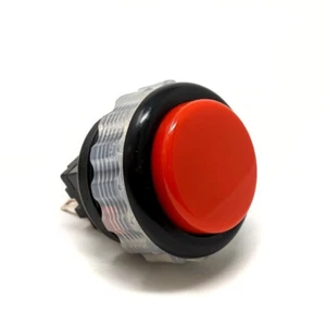 Pulsador Seimitsu PS-14-DN-R/K - Producto GENUINO - Arcade - Imagen 1 de 2