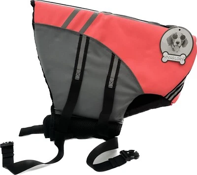 Vivaglory Dog Life Vest Pink Large VIVA GLORY Pet Jacket New Other - Изображение 1 из 4