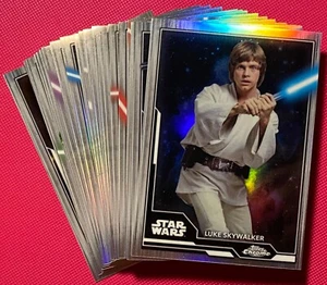 Juego de cartas 2021 Star Wars Chrome Legacy, Wielders of the Lightsaber Chase WL1-20 - Imagen 1 de 1