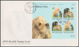 NEW ZEALAND 1993 HEALTH M/S ILLUST FDC GLENELG HEALTH CAMP PMK (ID:18/D18906) - Bild 1 von 1